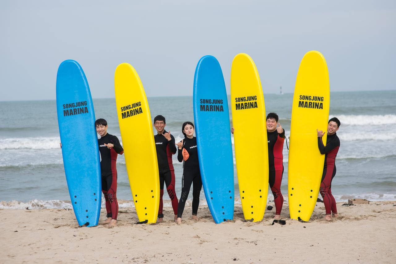 Lapier Haeundae Hotel Busan Bagian luar foto