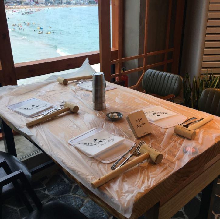 Lapier Haeundae Hotel Busan Bagian luar foto